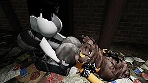 Roblox Futas Threesome In An Alleyway