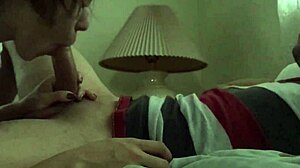 Morning blowjob session with a young girlfriend