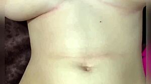 Big busty thot bounces her tits wildly