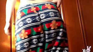 walking and farting in pajamas