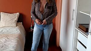 First time i masturbated in front of my stepson