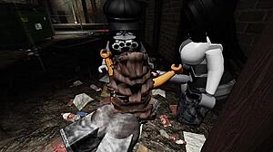 Roblox Futas Threesome In An Alleyway
