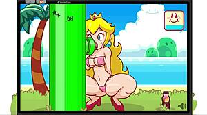 Peach pleases 30 dicks peach gloryhole porn game