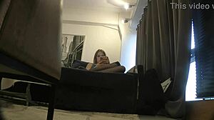hot and horny tight super sexy beautiful petite 18 college girl ignores a big cock and plays with balls
