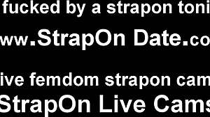 i will face fuck you hard with this big strapon cock