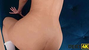 Debt4k what she is hiding under the skirt