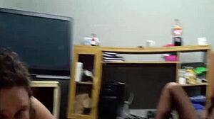 wife sucks my cock instead of cleaning