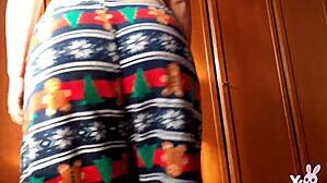 walking and farting in pajamas