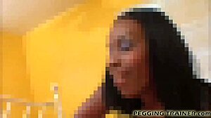 i will face fuck you hard with this big strapon cock