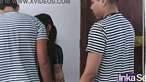 hermanastros peruanos de 18 a�os cometen el pecado de follar por la herencia de su padrastro