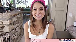 extra cute stepsis riley curious about taboo sex and today i will show her what it means