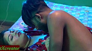 young woman enjoys one night with black partner
