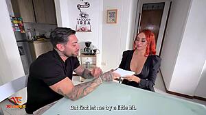 an italian tourist fucks me raw with his big cock after closing a business deal - andrea castro & dandy love