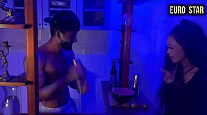 Novinha 18y deu bem gostoso pro bar man