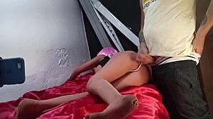 amateur uses sex toy at age 18