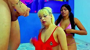blonde and brunette taste that stepbrothers cock