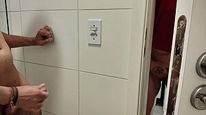madrasta spies on stepson in shower