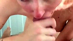 ucla cheerleader gets first fat dick facial from brad newman