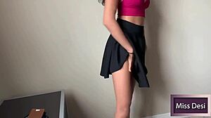 He loves to fuck my tight pussy in a skirt