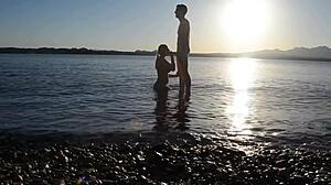 watched fucking on beach and big booty pounded