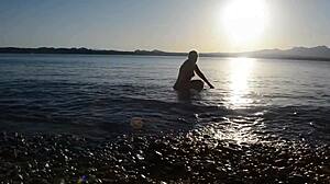 watched fucking on beach and big booty pounded