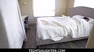 latina teen 18+ stepdaughter vanessa sky family fucked by stepdad pov