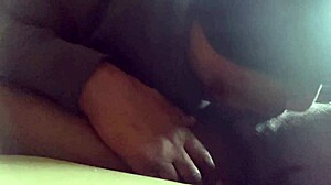 Homeless cocksucking thief swallows first load