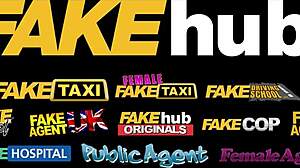 Petite colombian linda baker squirts in fake taxi