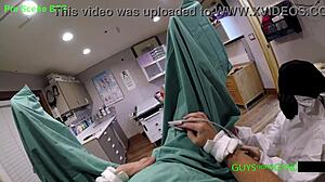 Cum clinic doctor tampa gets anal finger treatment