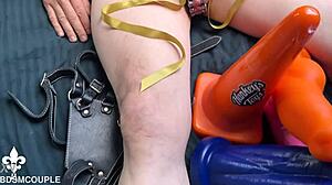 Birthday present for the caged slave