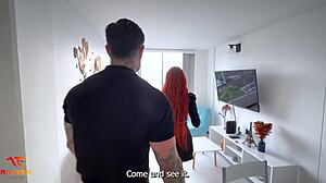 an italian tourist fucks me raw with his big cock after closing a business deal - andrea castro & dandy love
