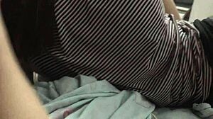 Sweet filipina girlfriend knows how to do blowjob