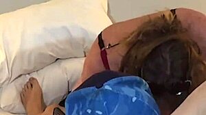 Mature crossdresser deepthroats dick in hot compilation