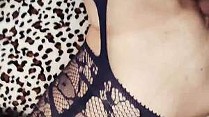 Mature petite wife shows tight holes and beautiful lips