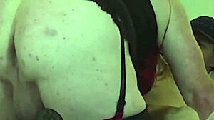 Mature crossdresser deepthroats dick in hot compilation