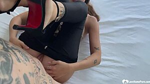 my yoga instructor was ready for stretching
