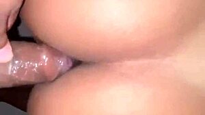 Naughty wife gives friend a hard blowjob
