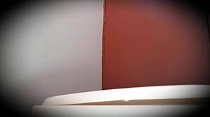 hidden cam catches stepsister pissing outside during workout