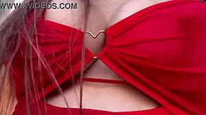 Artemisia Love Sexy Outdoor In Public Big Boobs Close Up For You
