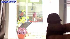 i masturbate spying at neighbors lesbian sex