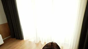 Pov amateur with wet big ass bounces hard while riding cock deep