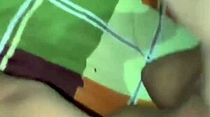 Naughty wife gives friend a hard blowjob