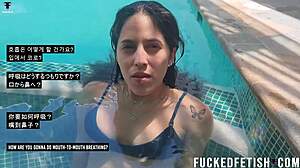 model helen star shares underwater wetlook in week 14