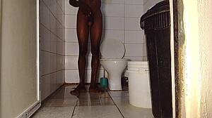 Still later had sweet bathroom fuck with monster cock
