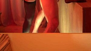 Straight guy gets pegged by wife tease