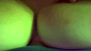 Italian milf bounces her big tits