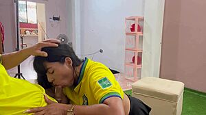 I celebrate the 2026 world cup with my stepfather and suck his dick until he cums
