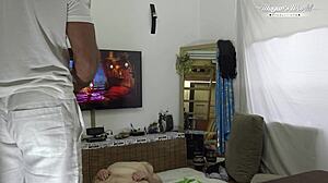behind the scenes of redhead bbw masseur lady getting fucked