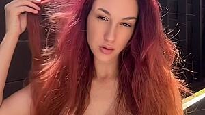 italian big tits milf artemisia love sexy smoking outdoor 😊