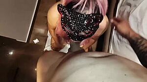 cazando putas cachando duro a peruana en su primer casting real